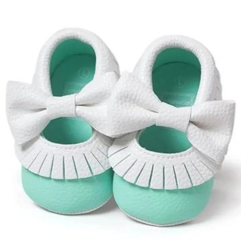 Baby Girl Non-Slip Tassle Shoes
